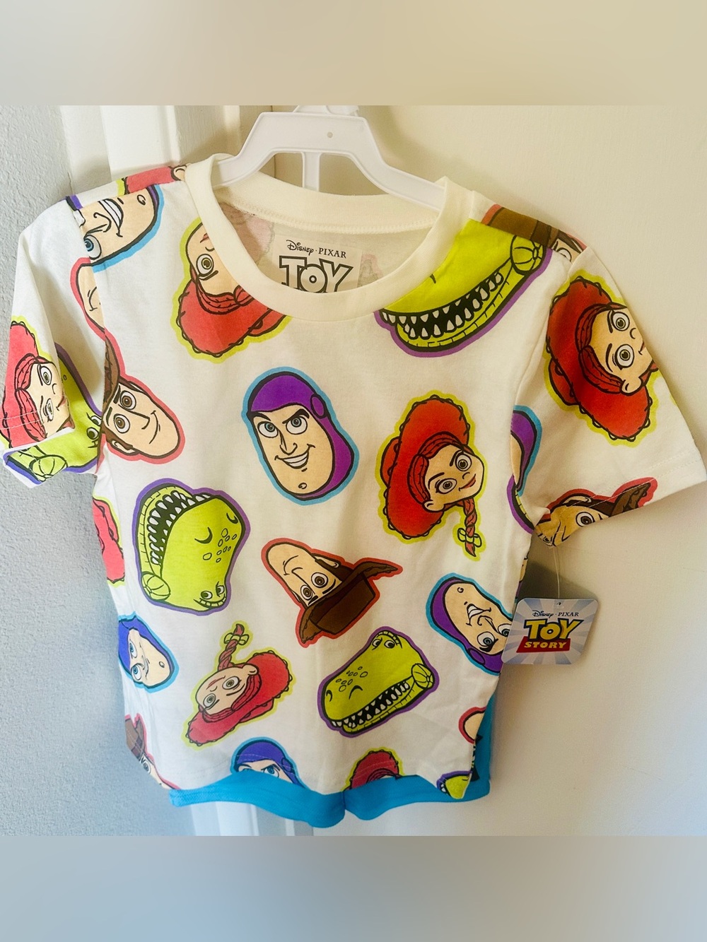 Disney Pixar Toy Story Kids 2 Pc Outfit - Shirt & Shorts Size 6 - NEW w/TAGS